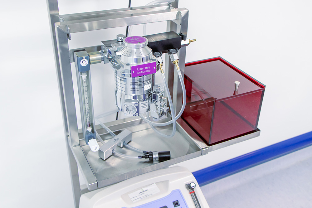 3 in 1 Lab Animal Anaesthetic Trolley System